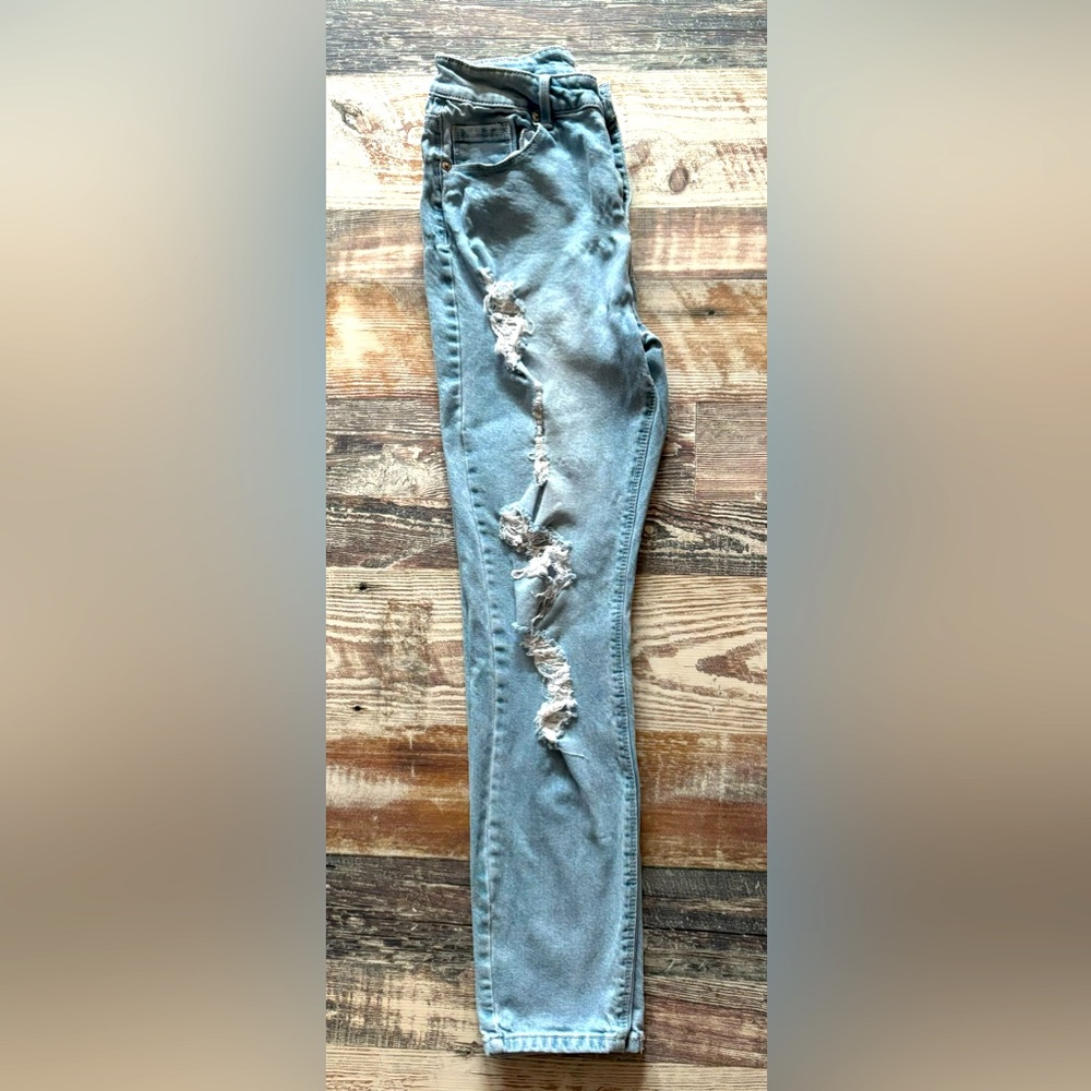 Forever 21 Ripped Jeans